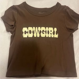 Brandy Melville Cowgirl shirt